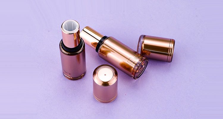 Gold Lipstick Tube Container