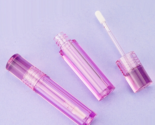 Purple Transparent Lip Gloss Tube 2.5ml