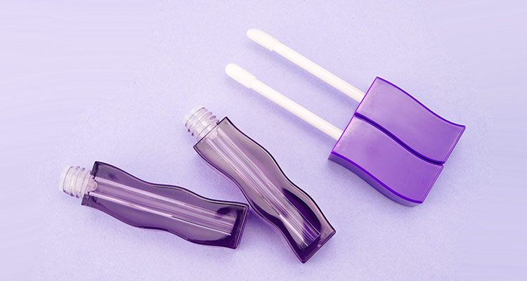 Purple Lip Gloss Tube